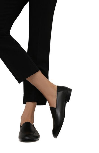 Кожаные лоферы THE ROW, арт. F1220-L60, фото 3