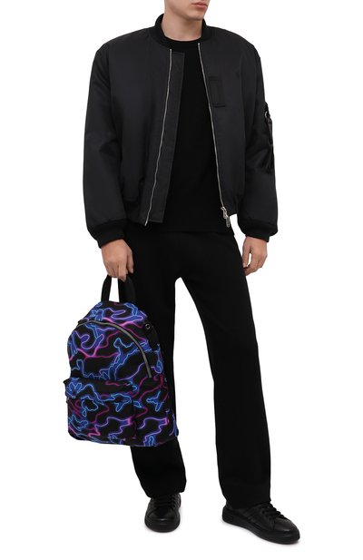 Текстильный рюкзак neon camou VALENTINO, арт. XY2B0A98/ZFH, фото 3