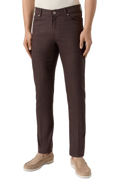 Брюки из шерсти и кашемира MARCO PESCAROLO, арт. NERAN0M/5229, фото 3