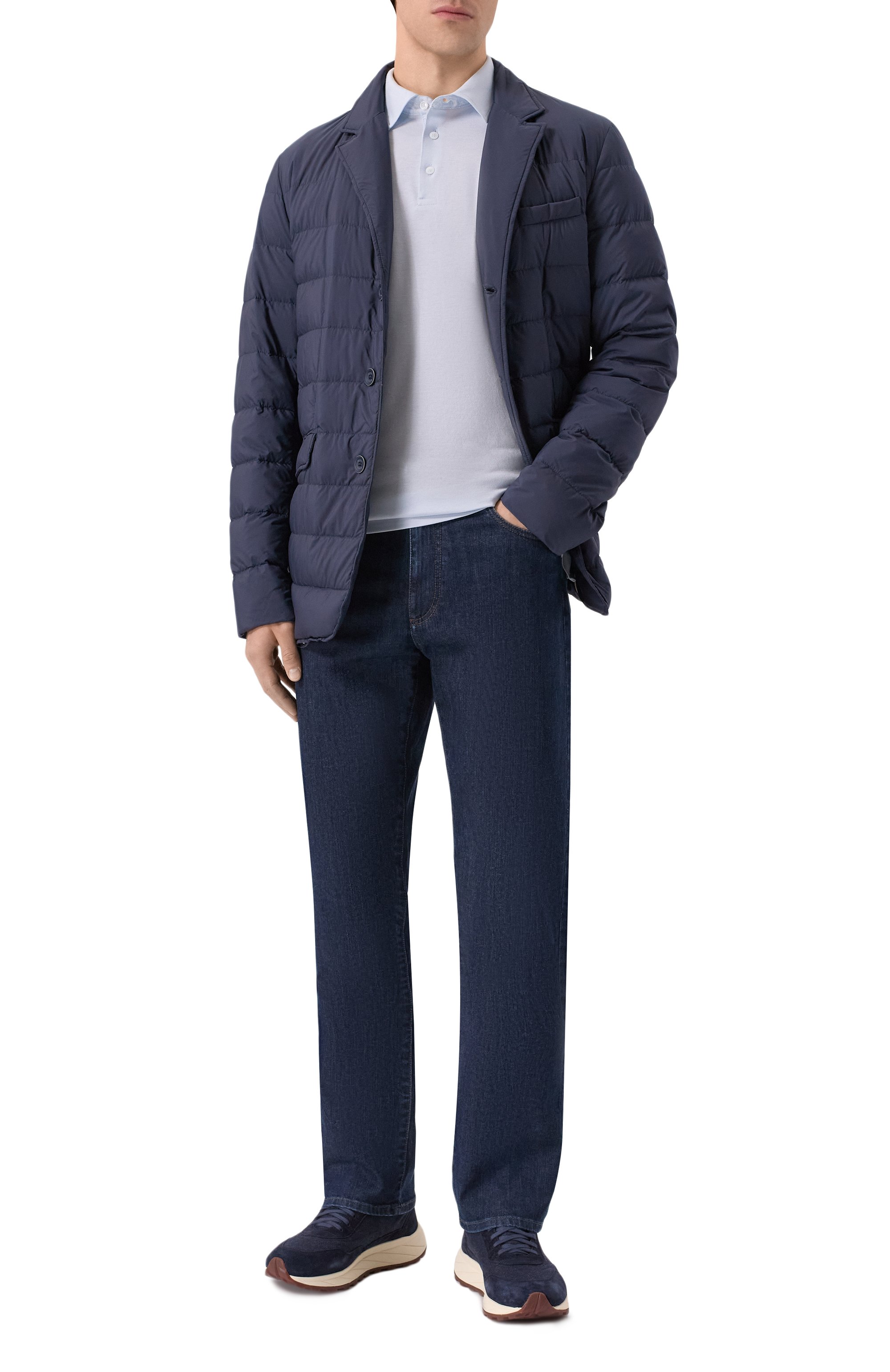 Поло из хлопка и лиоцелла PAUL&SHARK, арт. 26411253, фото 2