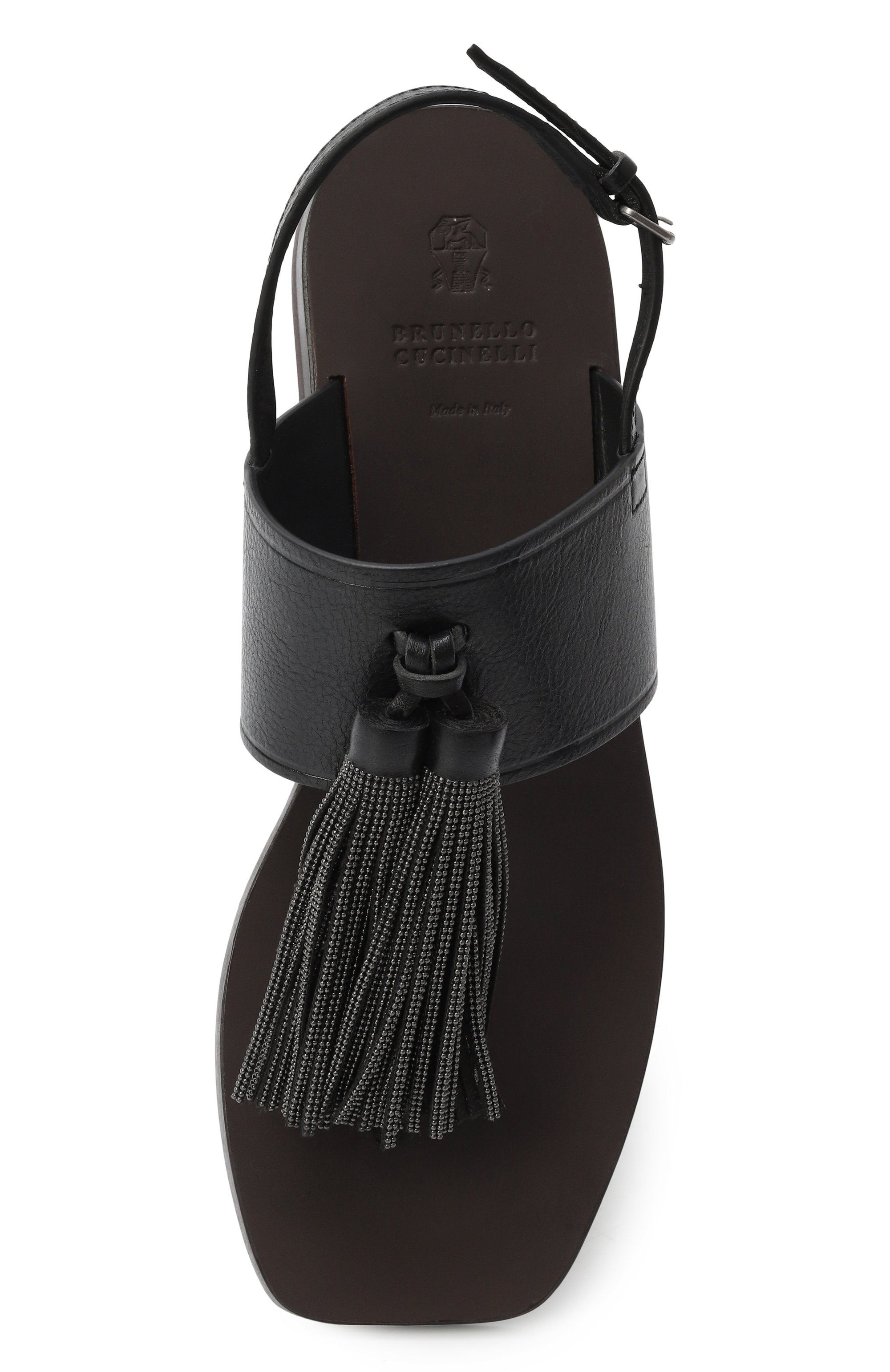 Кожаные сандалии BRUNELLO CUCINELLI, арт. MZSLC2906, фото 6
