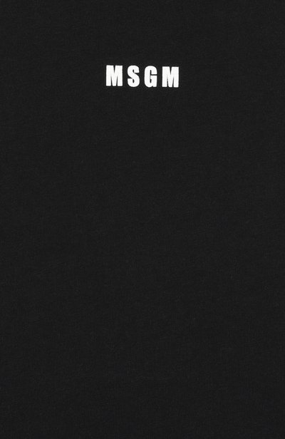 Хлопковая футболка MSGM KIDS, арт. F6MSJBTH245, фото 3
