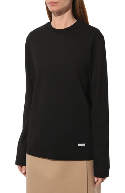 Хлопковый лонгслив JIL SANDER, арт. J02GC0110/J20073, фото 3