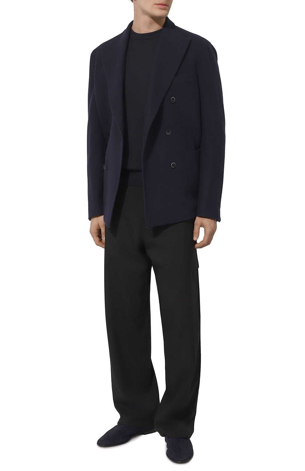 Хлопковый джемпер BOSS ORANGE, арт. 50471343, фото 2