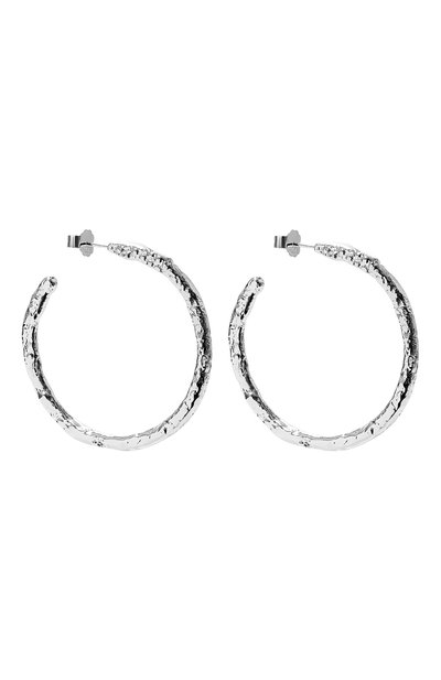 Серьги papua ii SEVENWORLDS серебряного цвета по цене 18000 руб., арт. SW305/2, фото 3 Серьги papua ii SEVENWORLDS, арт. SW305/2, фото 3