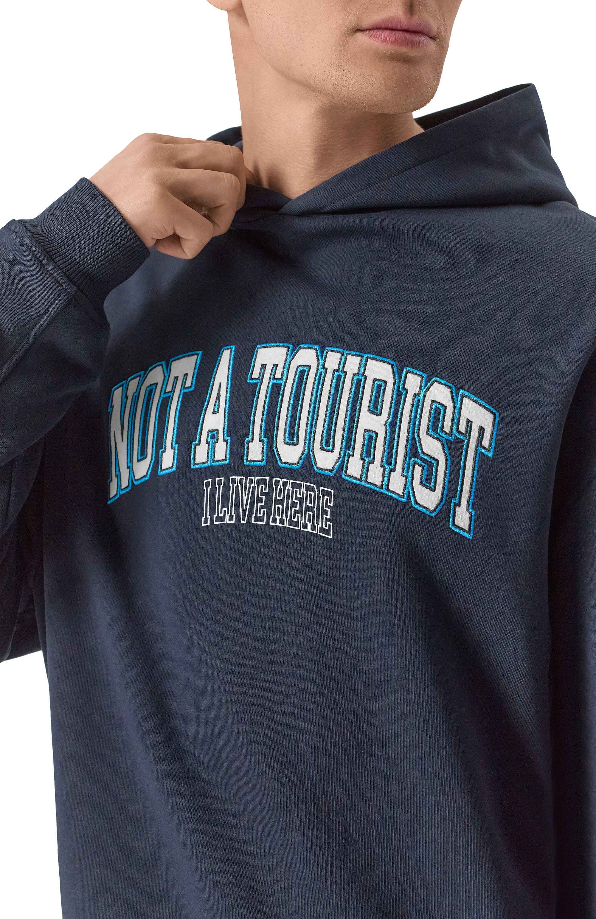 Хлопковое худи MSGM, арт. 3840MM116/DA, фото 5