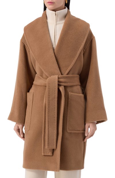 Шерстяное пальто MAX MARA STUDIO, арт. CL0RUR0, фото 3