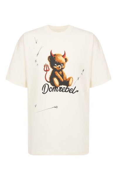 Мужская хлопковая футболка DOMREBEL, арт. M DIABL0 BEAR/T-SHIRT