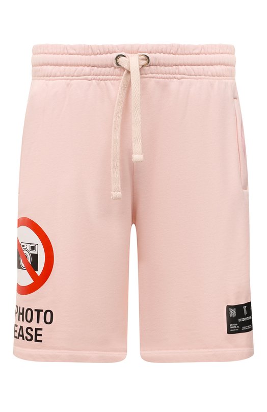 Хлопковые шорты Diego Venturino SS22-DV SRT NPPD Розовый SS22-DV SRT NPPD