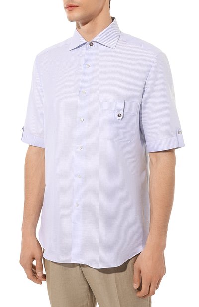 Рубашка из хлопка и льна STEFANO RICCI, арт. MC006730/R2560, фото 3