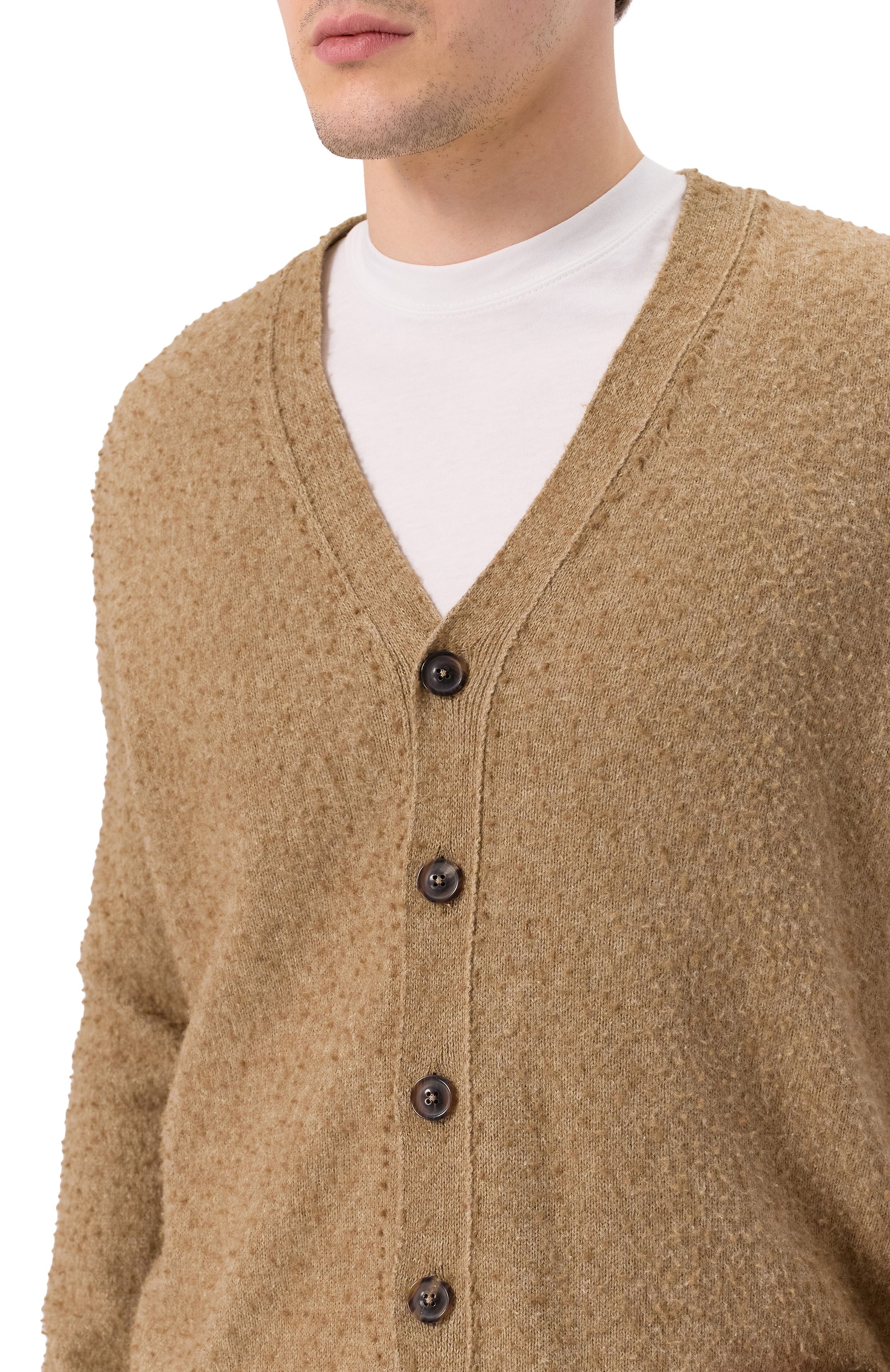 Кардиган из шерсти и хлопка MAISON MARGIELA, арт. S50HP0019/M13108, фото 5