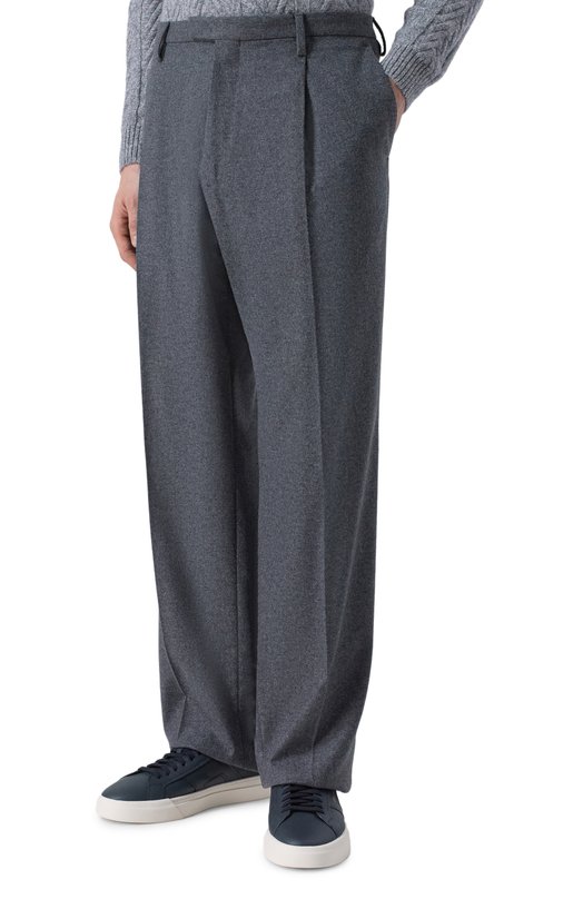 Шерстяные брюки Boglioli 80926/FB5108 Серый  80926/FB5108 Фото 3