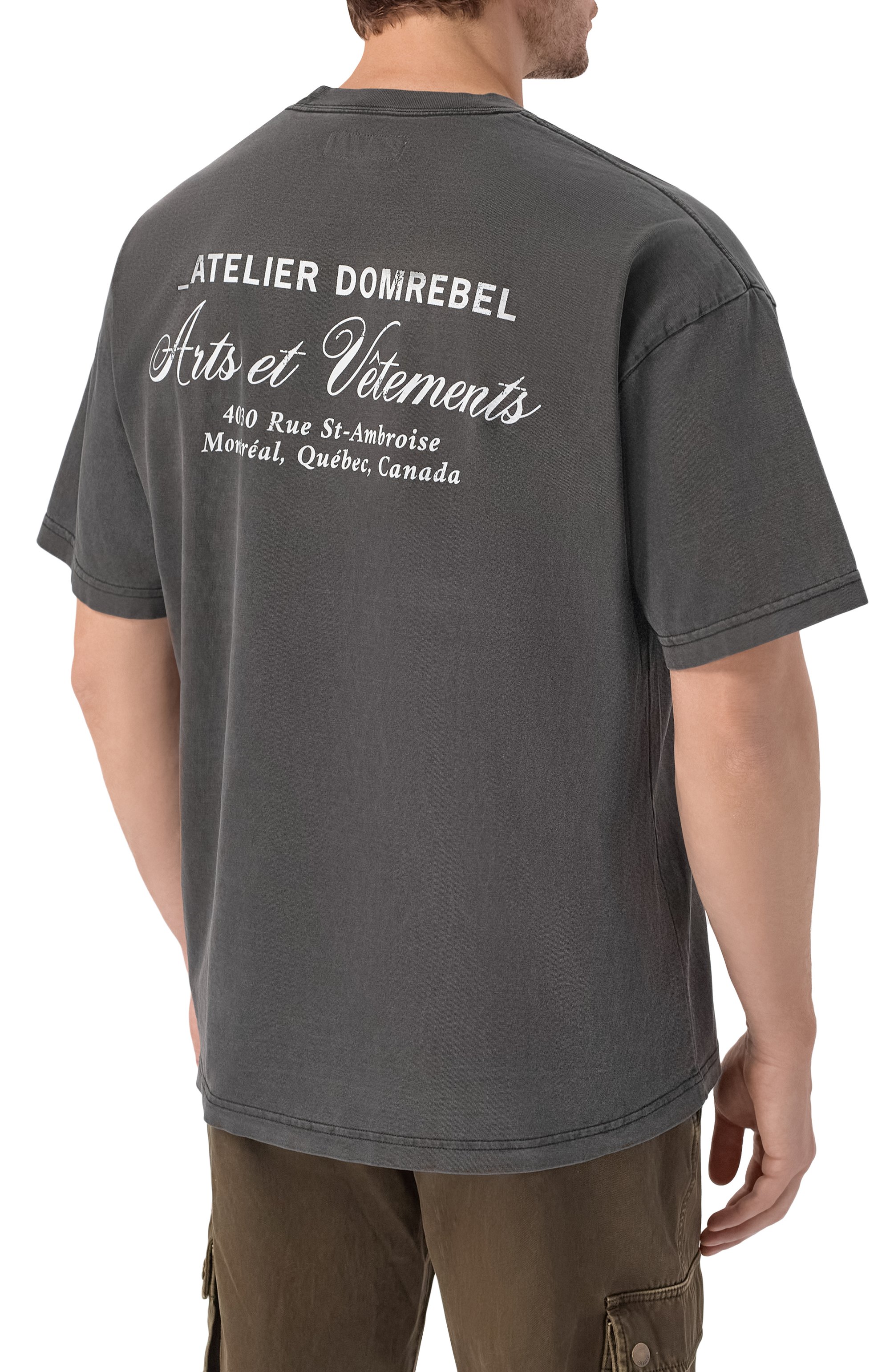 Хлопковая футболка DOMREBEL, арт. M ARTS VETEMENTS/T-SHIRT, фото 4