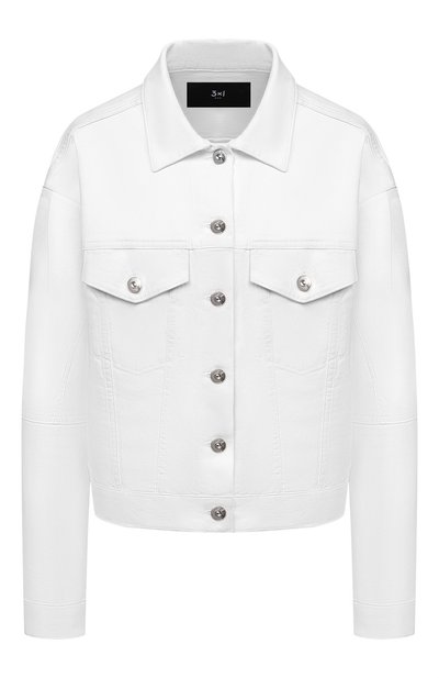 Женская джинсовая куртка 3X1, арт. WJ0070952/0PTIC WHITE