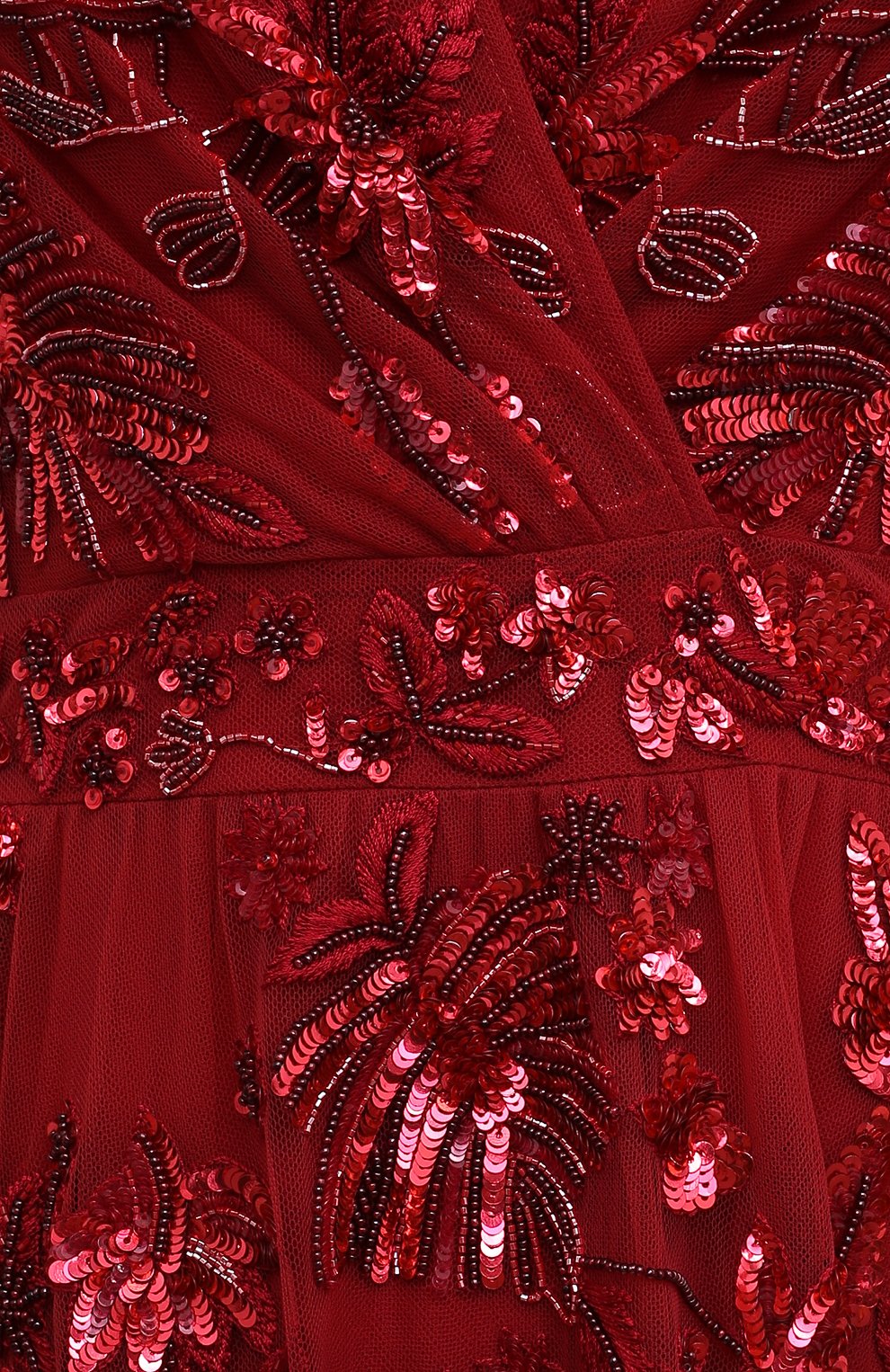Платье ZUHAIR MURAD красного цвета по цене 919500 руб., арт. DRS21002/EMJA001, фото 5 Платье ZUHAIR MURAD, арт. DRS21002/EMJA001, фото 5