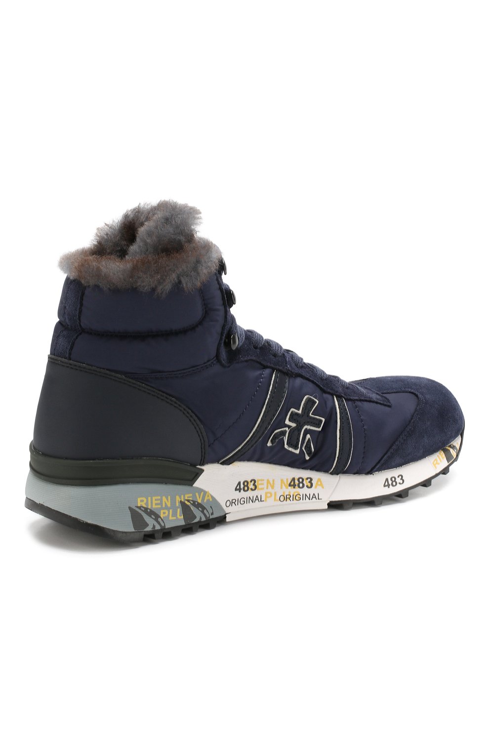 Комбинированные кроссовки alan с внутренней меховой отделкой PREMIATA, арт. ALAN/VAR 2637M, фото 4