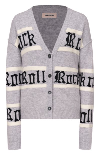 Женский кардиган из шерсти и кашемира ZADIG AND VOLTAIRE, арт. KWCA01676