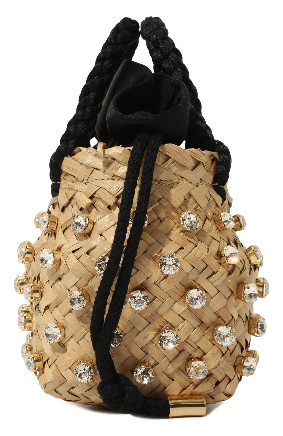 Сумка nina small LE NINE черного цвета по цене 41200 руб., арт. S5-00030/600/SATIN/C0TT0N, фото 4 Сумка nina small LE NINE, арт. S5-00030/600/SATIN/C0TT0N, фото 4