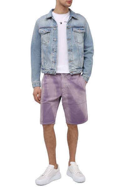 Джинсовая куртка OFF-WHITE, арт. 0MYE054S21DEN005, фото 2