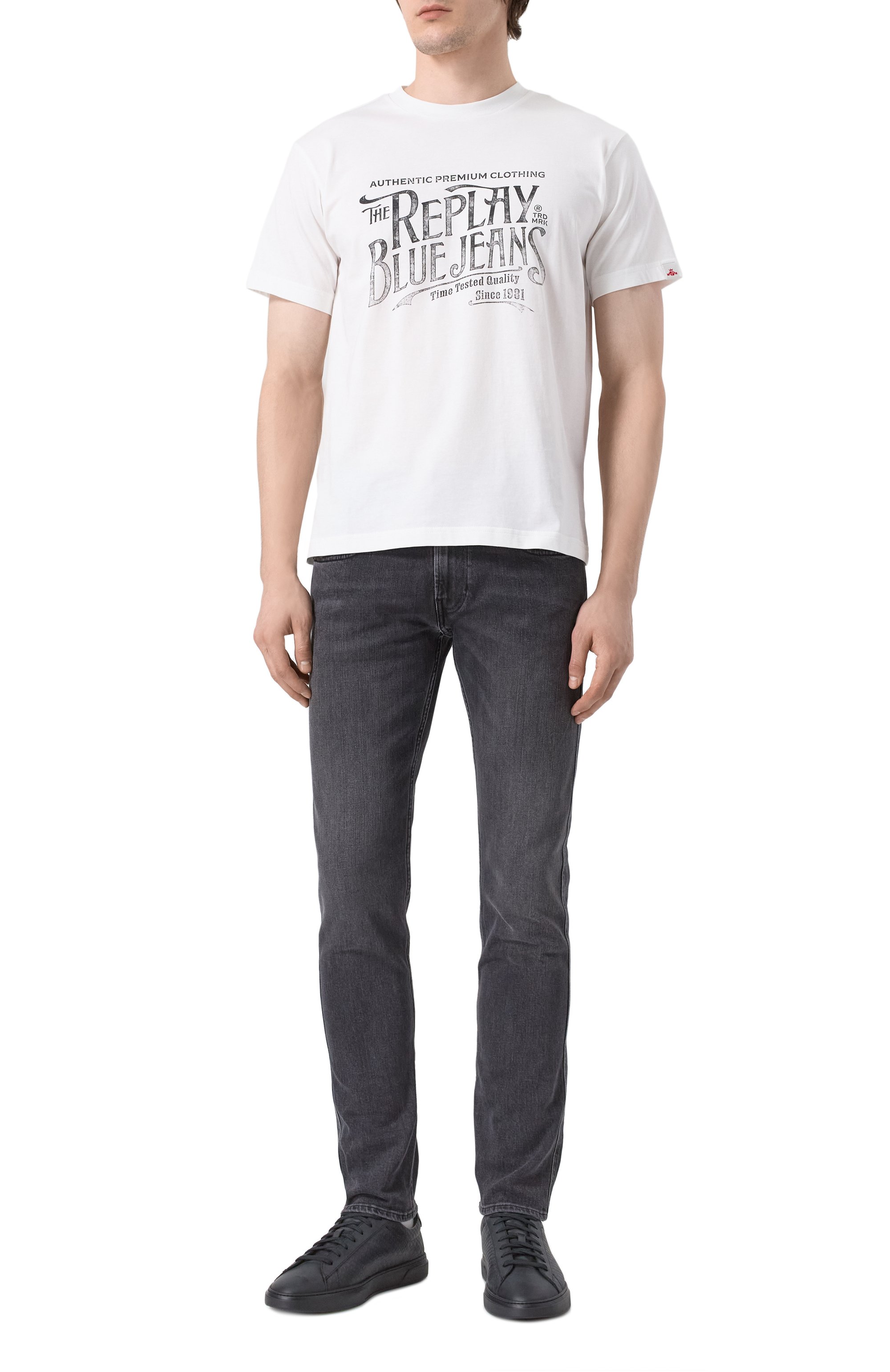 Хлопковая футболка REPLAY, арт. M3042 .000.2660, фото 2