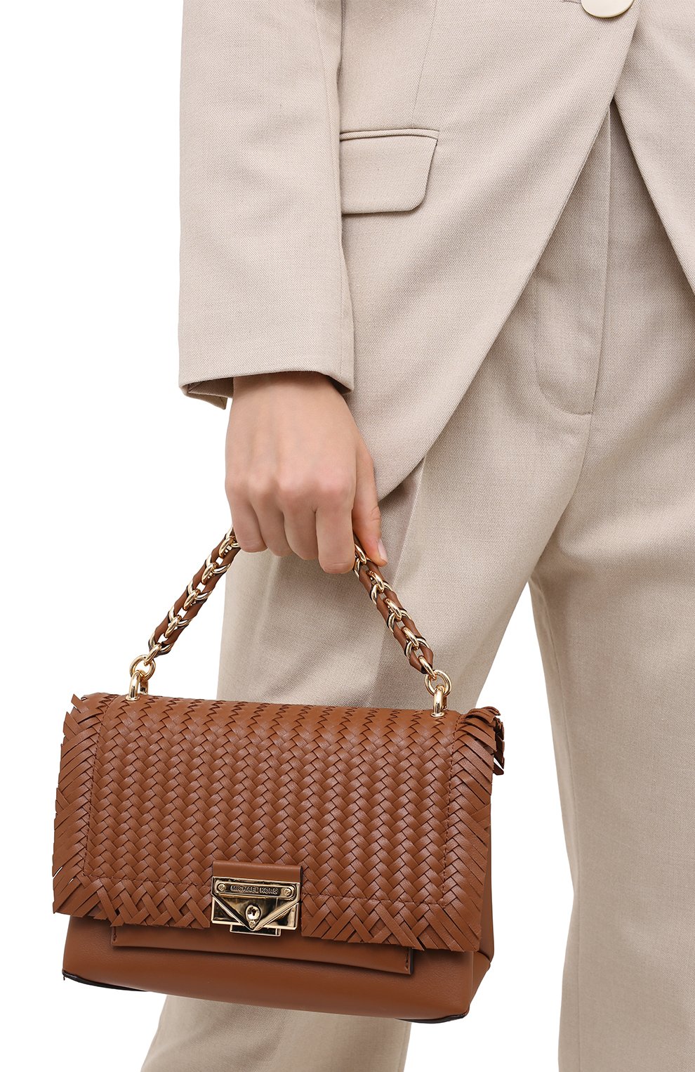 Сумка cece MICHAEL MICHAEL KORS коричневого цвета по цене 54250 руб., арт. 30T0G0EL80, фото 2 Сумка cece MICHAEL MICHAEL KORS, арт. 30T0G0EL80, фото 2