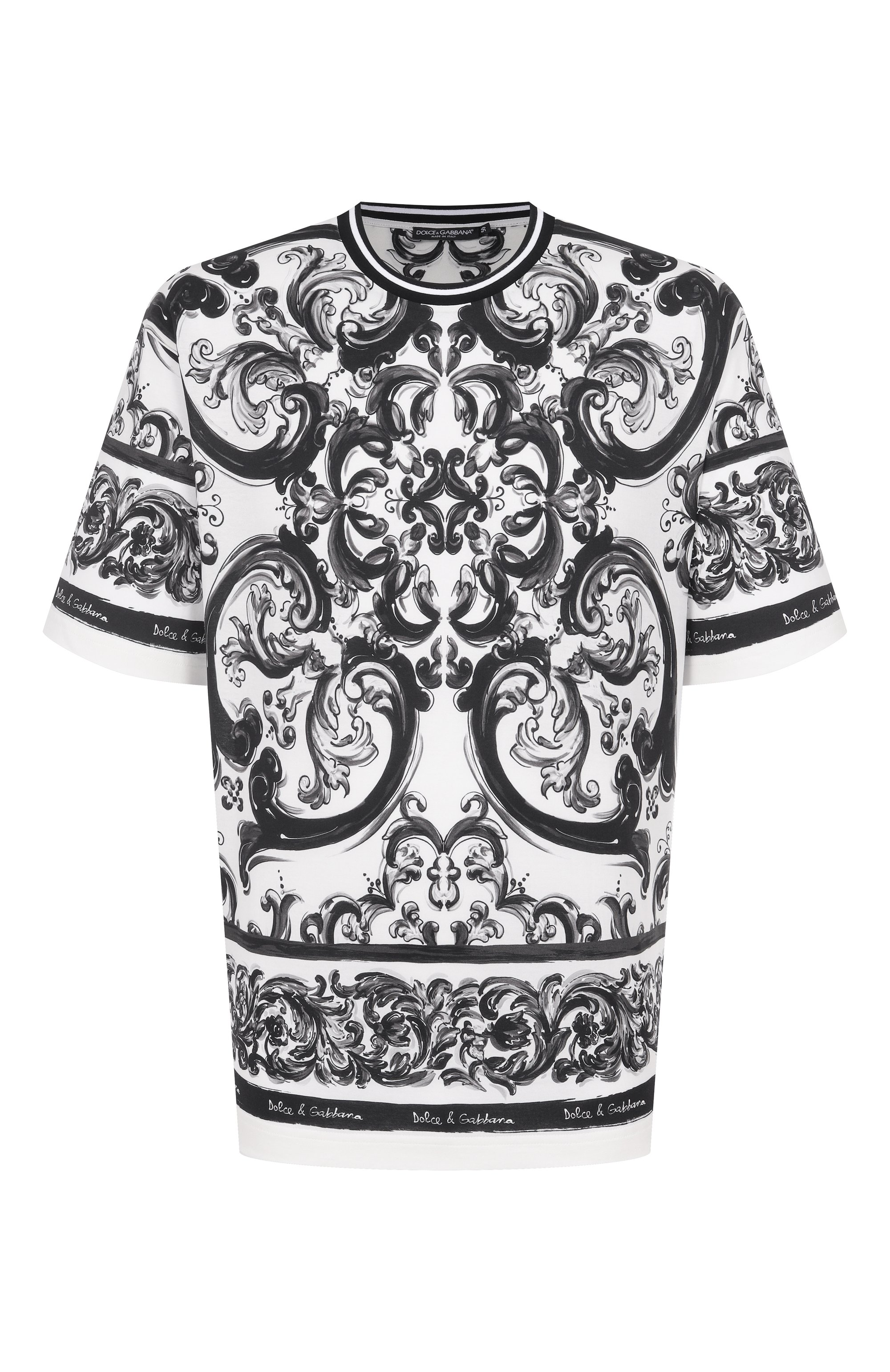 Хлопковая футболка DOLCE & GABBANA, арт. G8PN9T/II7HM, фото 1