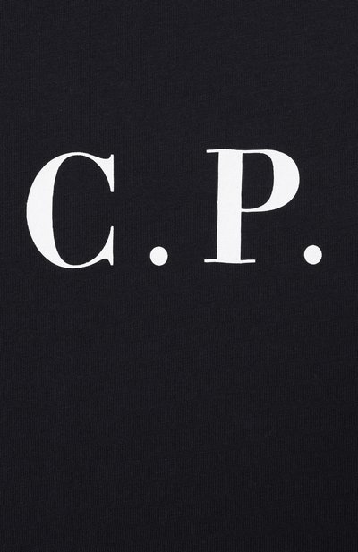 Хлопковая футболка C.P. COMPANY, арт. C0M00L/LAA17/4-8, фото 3
