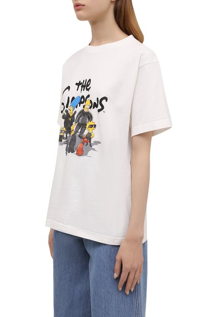 Хлопковая футболка balenciaga x the simpsons BALENCIAGA, арт. 670943/TLVG7, фото 3