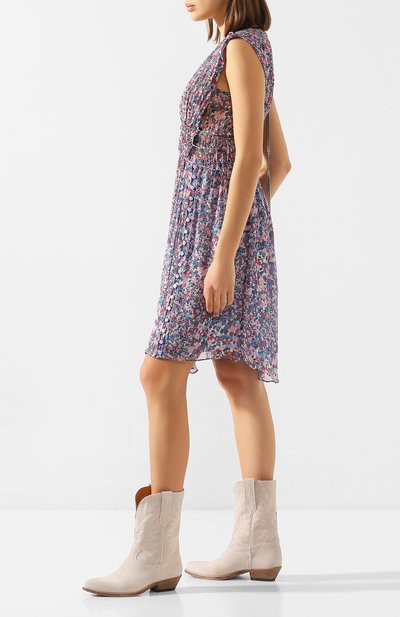 Замшевые сапоги wish star GOLDEN GOOSE DELUXE BRAND бежевого цвета по цене 95750 руб., арт. G36WS781.B8, фото 2 Замшевые сапоги wish star GOLDEN GOOSE DELUXE BRAND, арт. G36WS781.B8, фото 2