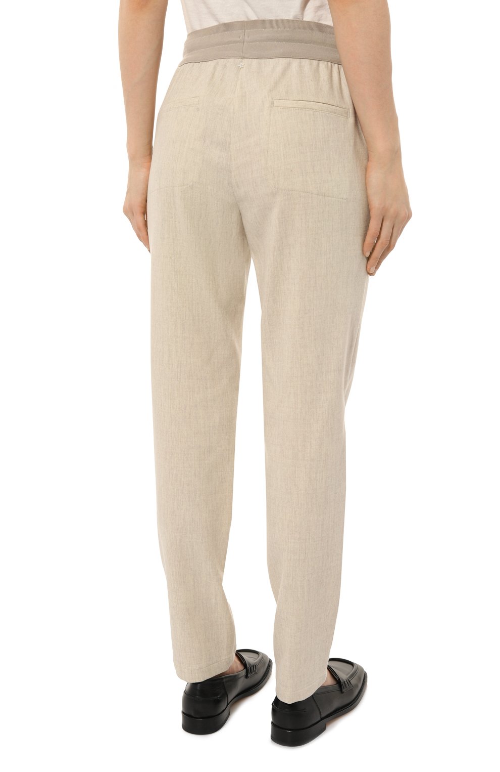 Шерстяные брюки LORENA ANTONIAZZI, арт. U2206PA80A/4010, фото 4