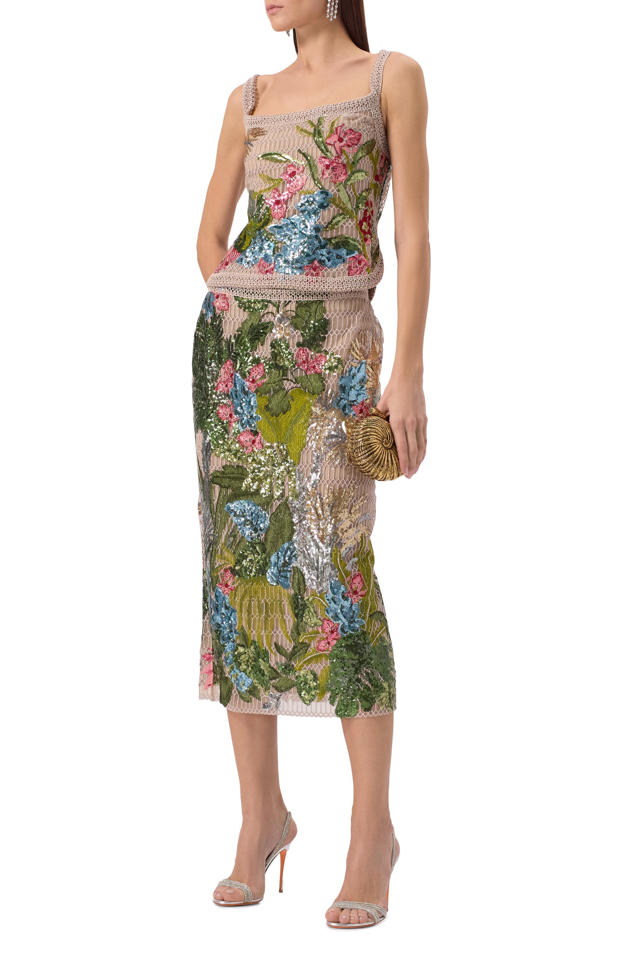 Кожаные босоножки SANTONI, арт. WHLG71643HA2TTRW, фото 2