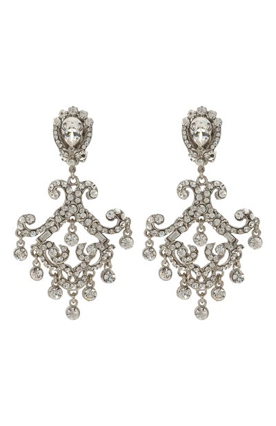 Серьги-клипсы с подвесками и кристаллами swarovski LARISA BARRERA, арт. LE169X, фото 1