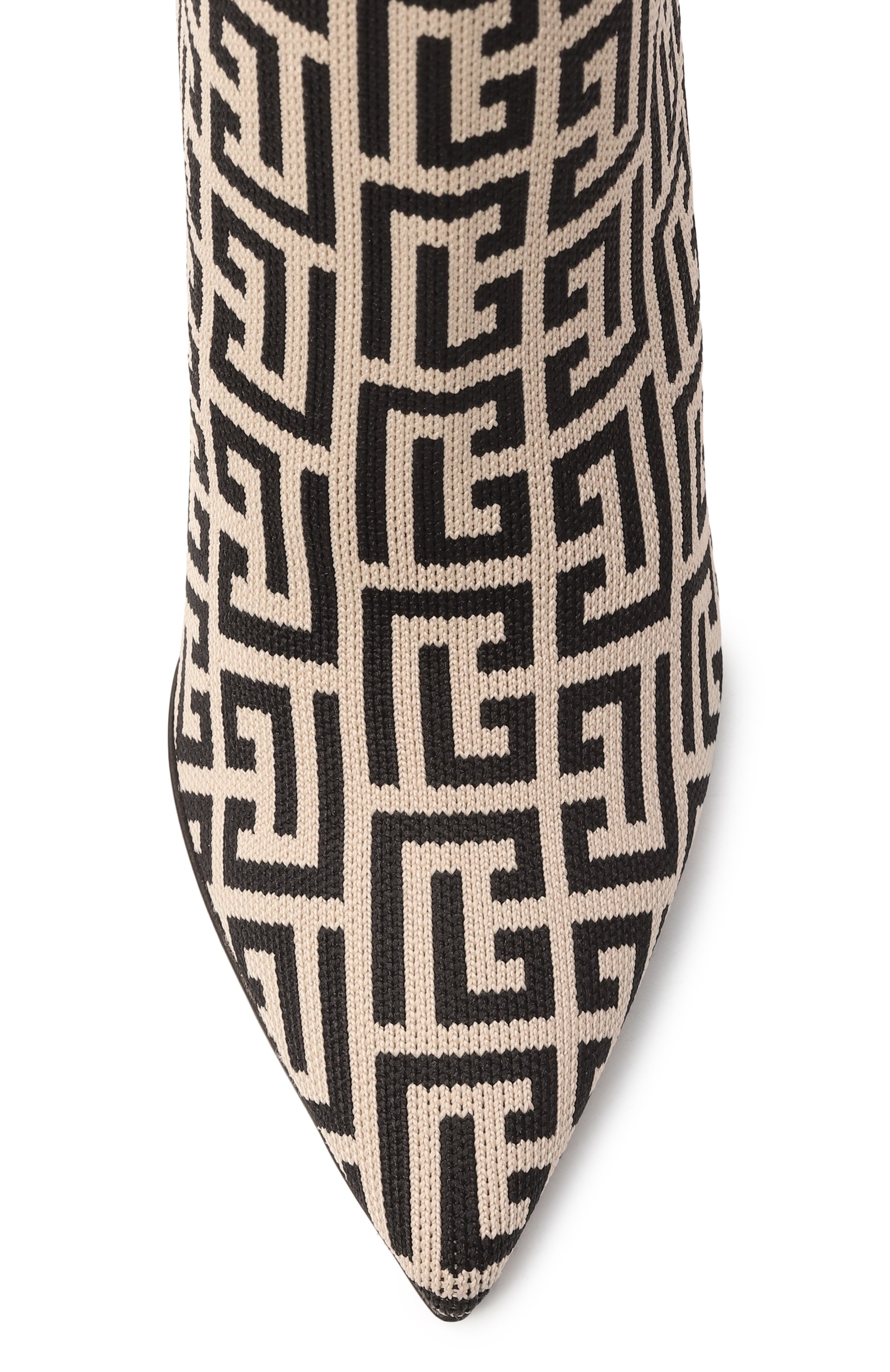 Текстильные ботильоны skye BALMAIN, арт. FN0TA680/TMGK, фото 6