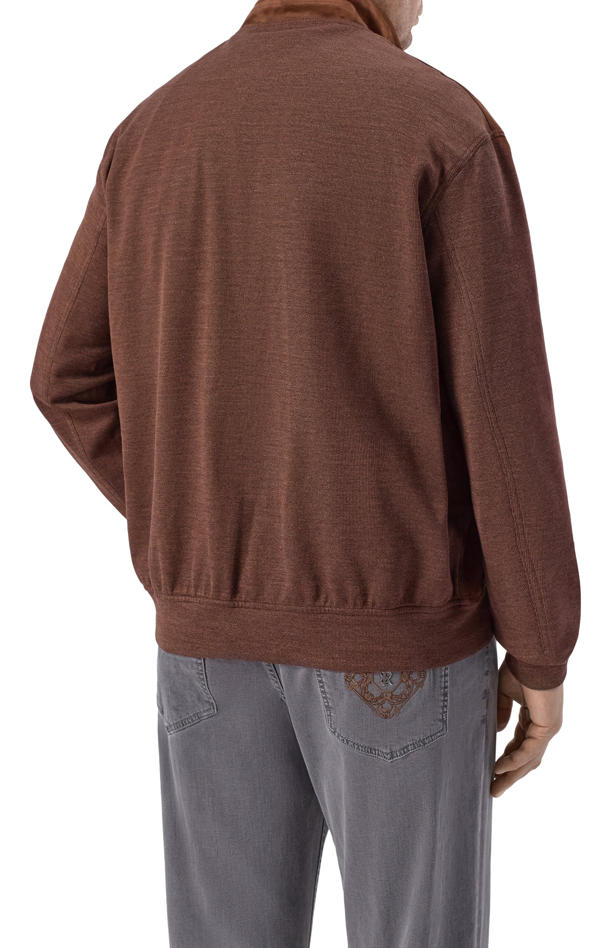 Комбинированный кардиган CORTIGIANI, арт. 4AG652, фото 4