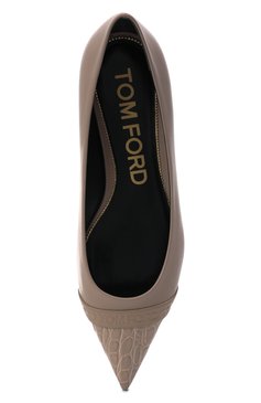 Кожаные балетки TOM FORD, арт. W3031N-LCL226, фото 1