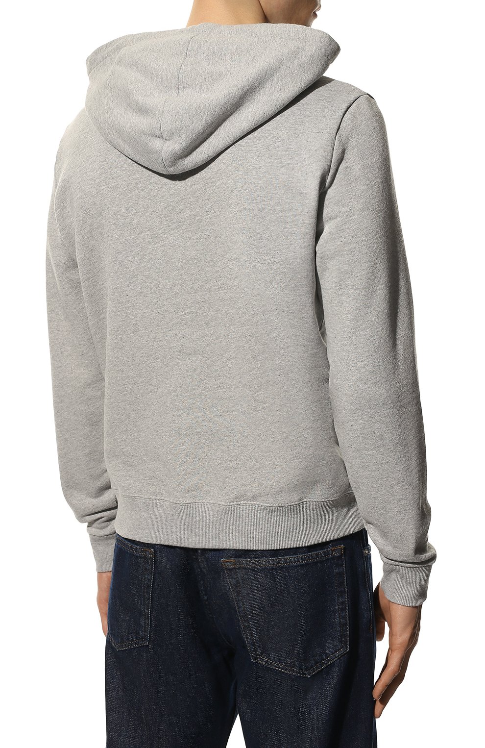 Хлопковое худи SAINT LAURENT, арт. 464581/YB20D, фото 4