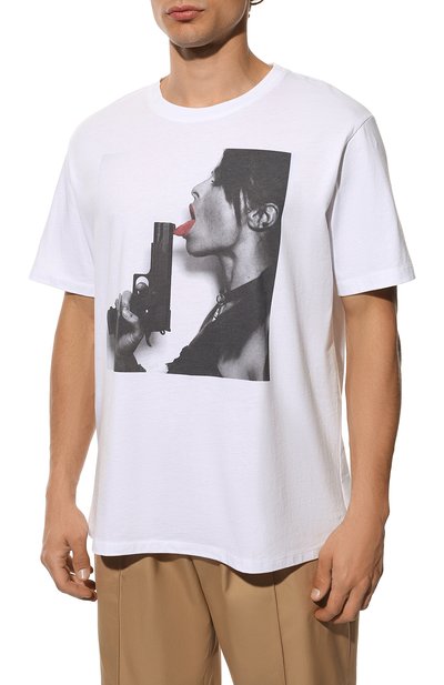 Хлопковая футболка BISIBIGLIO, арт. LINPIST/2212 RIF (C0TT0NE PESANTE), фото 3