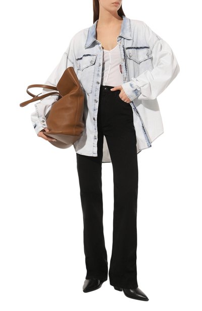 Хлопковый пуловер JAMES PERSE, арт. WNL3525/WHT, фото 2