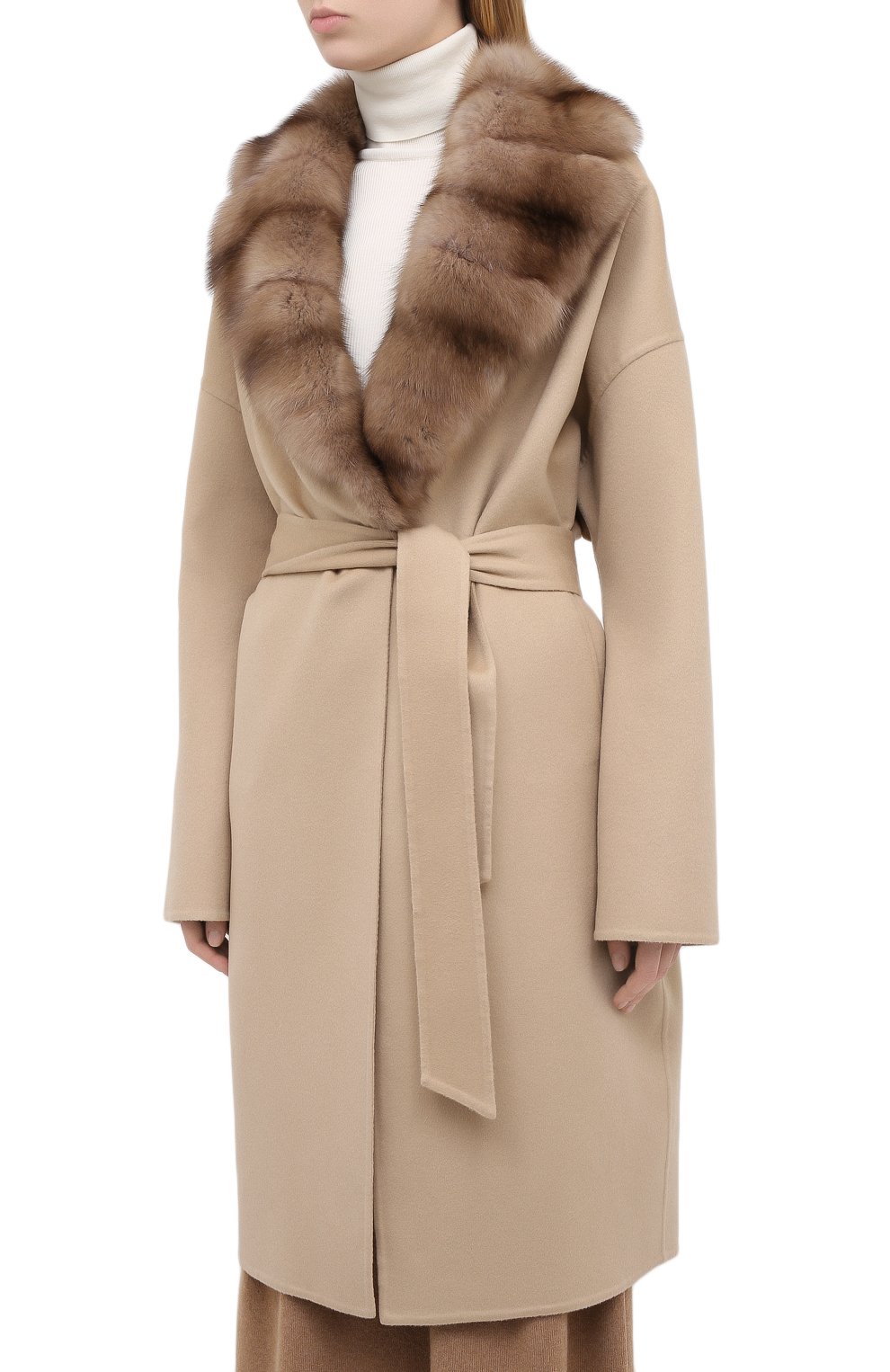 Кашемировое пальто KITON, арт. D50633DK05I38, фото 3