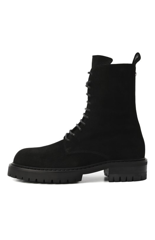 Замшевые ботинки Skagi Ann Demeulemeester B0013288/LT147 Чёрный  B0013288/LT147 Фото 4