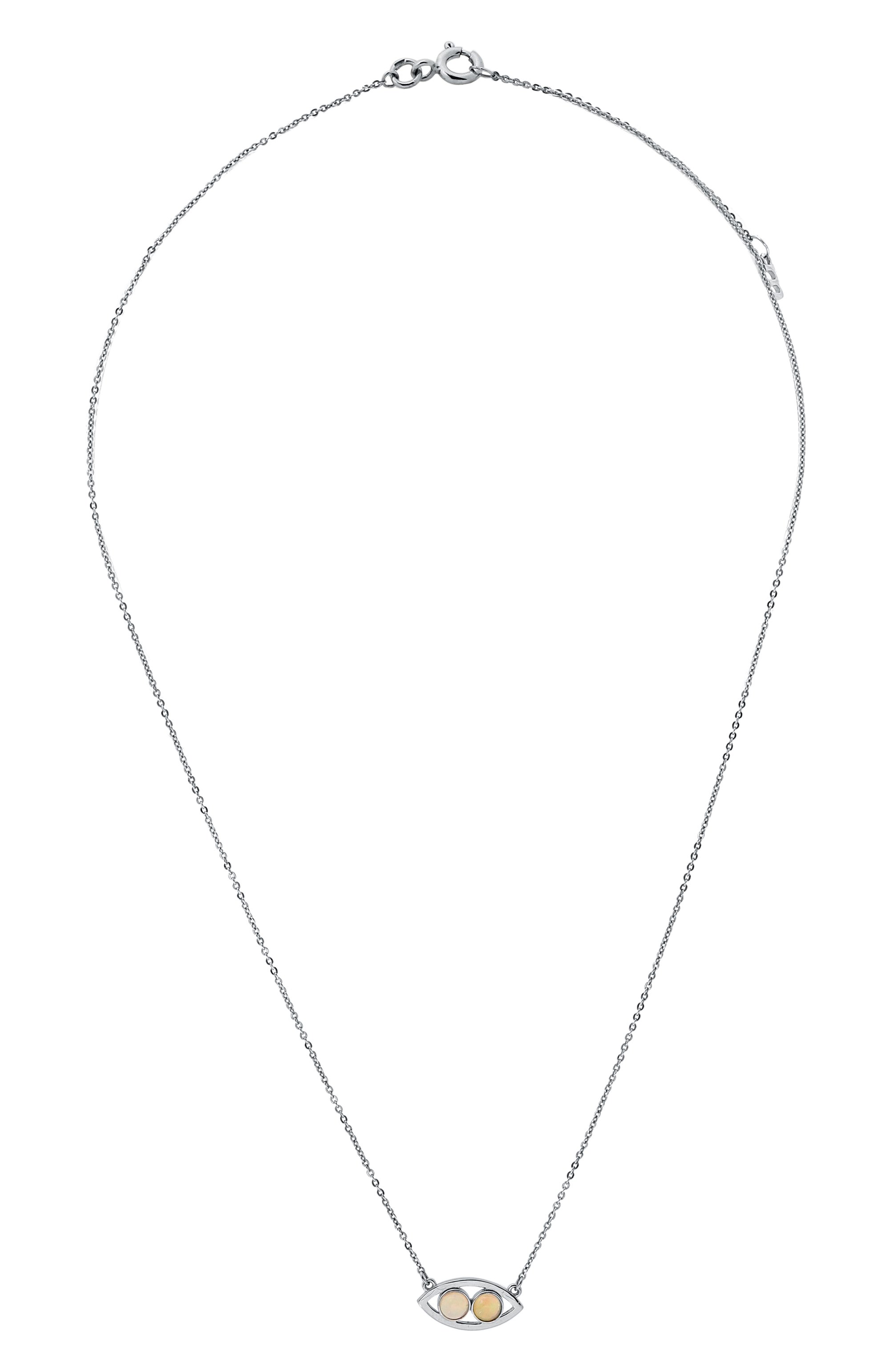 Подвеска oracle MOONKA серебряного цвета по цене 11900 руб., арт. ORC-925SL-NK00-OPL, фото 1 Подвеска oracle MOONKA, арт. ORC-925SL-NK00-OPL, фото 1