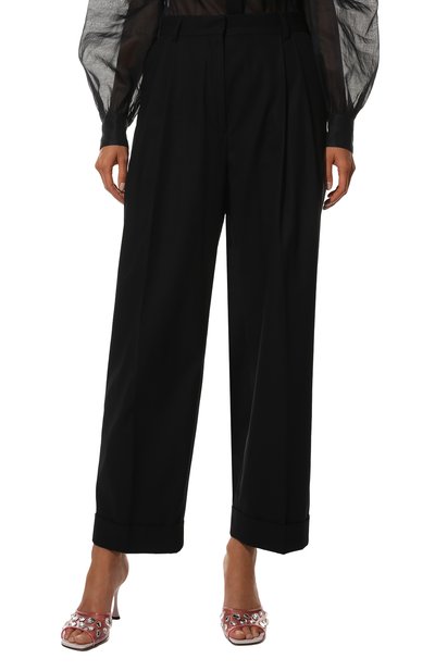 Хлопковые брюки DRIES VAN NOTEN темно-синего цвета по цене 57000 руб., арт. 221-010929-4284, фото 3 Хлопковые брюки DRIES VAN NOTEN, арт. 221-010929-4284, фото 3