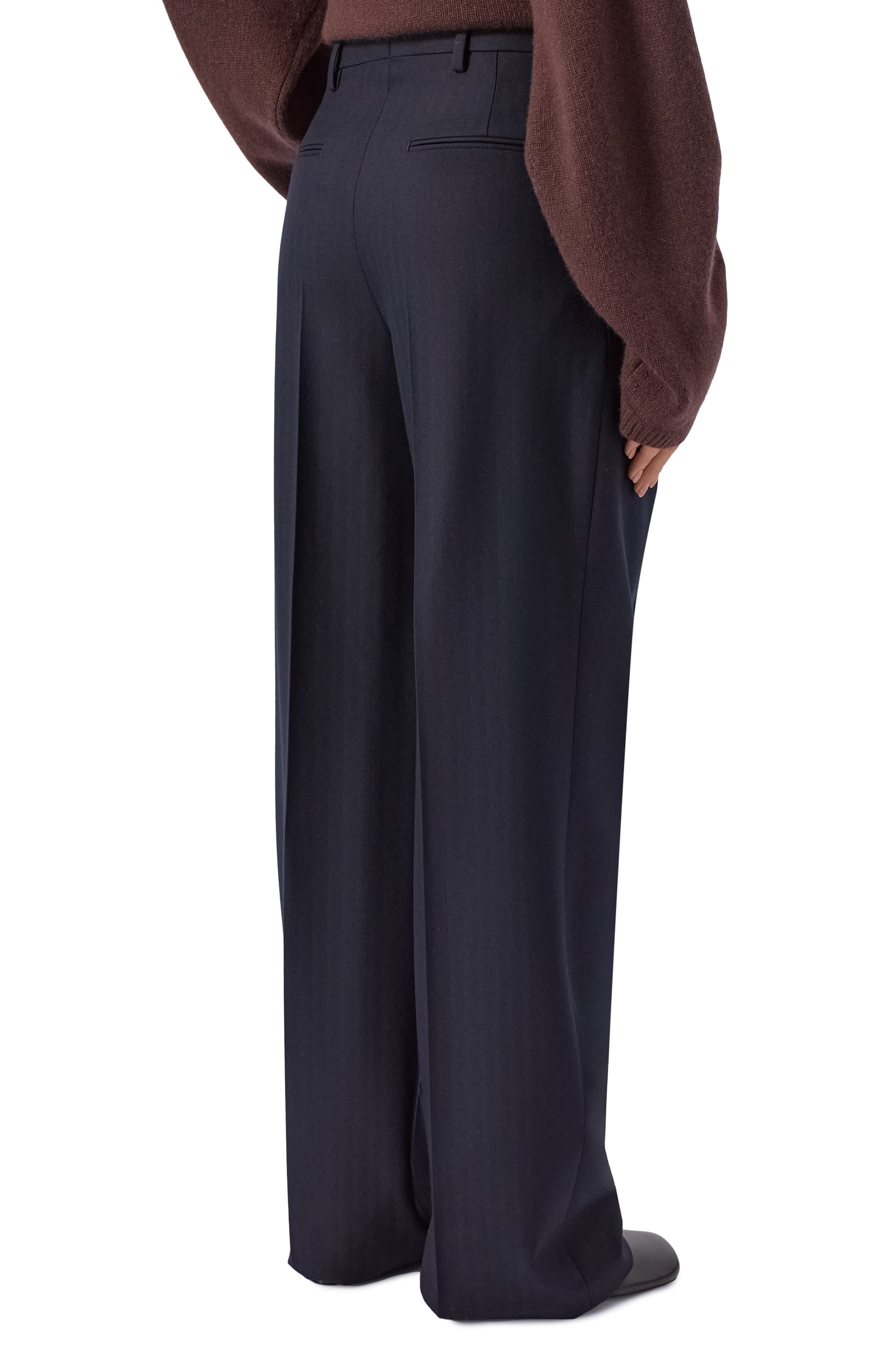 Шерстяные брюки DRIES VAN NOTEN, арт. 130922/3193, фото 4