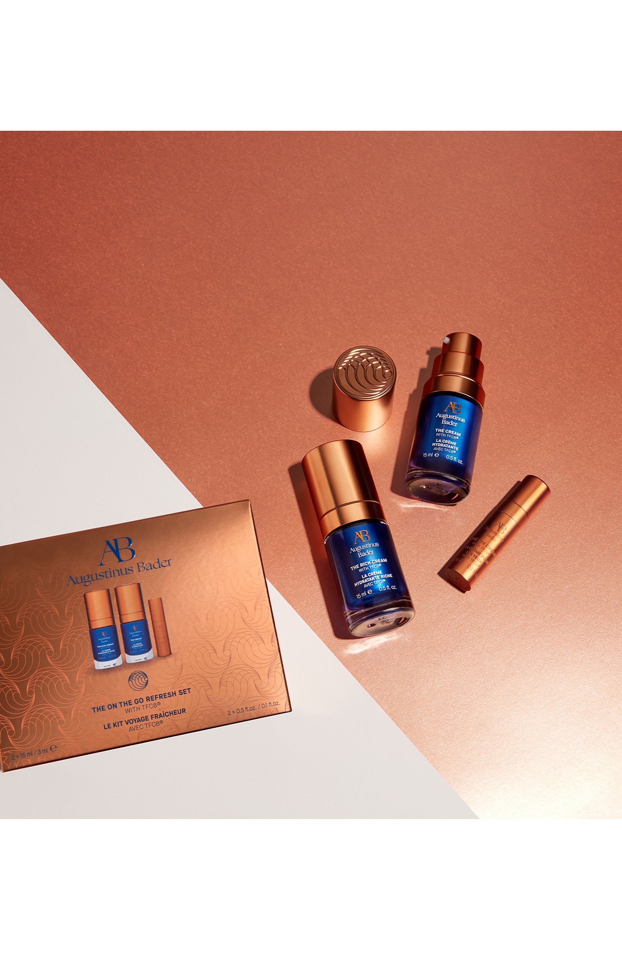 Набор  the on the go refresh set (2x15+3ml) AUGUSTINUS BADER, арт. 5060552908433, фото 2