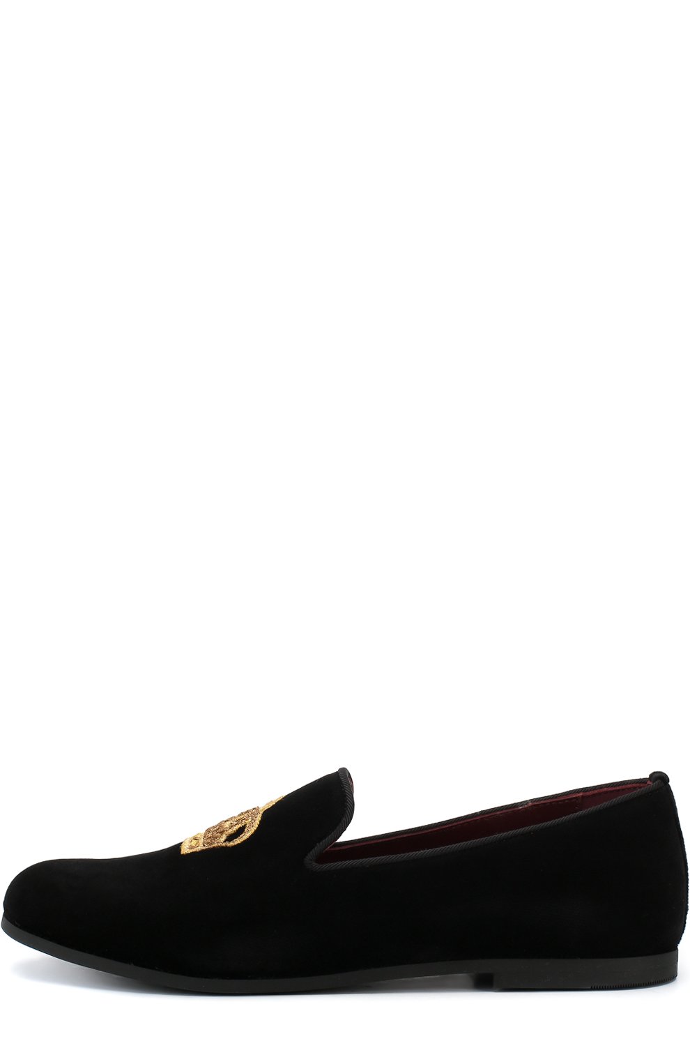 Текстильные слиперы с вышивкой DOLCE & GABBANA, арт. DA0297/AE173/29-36, фото 2