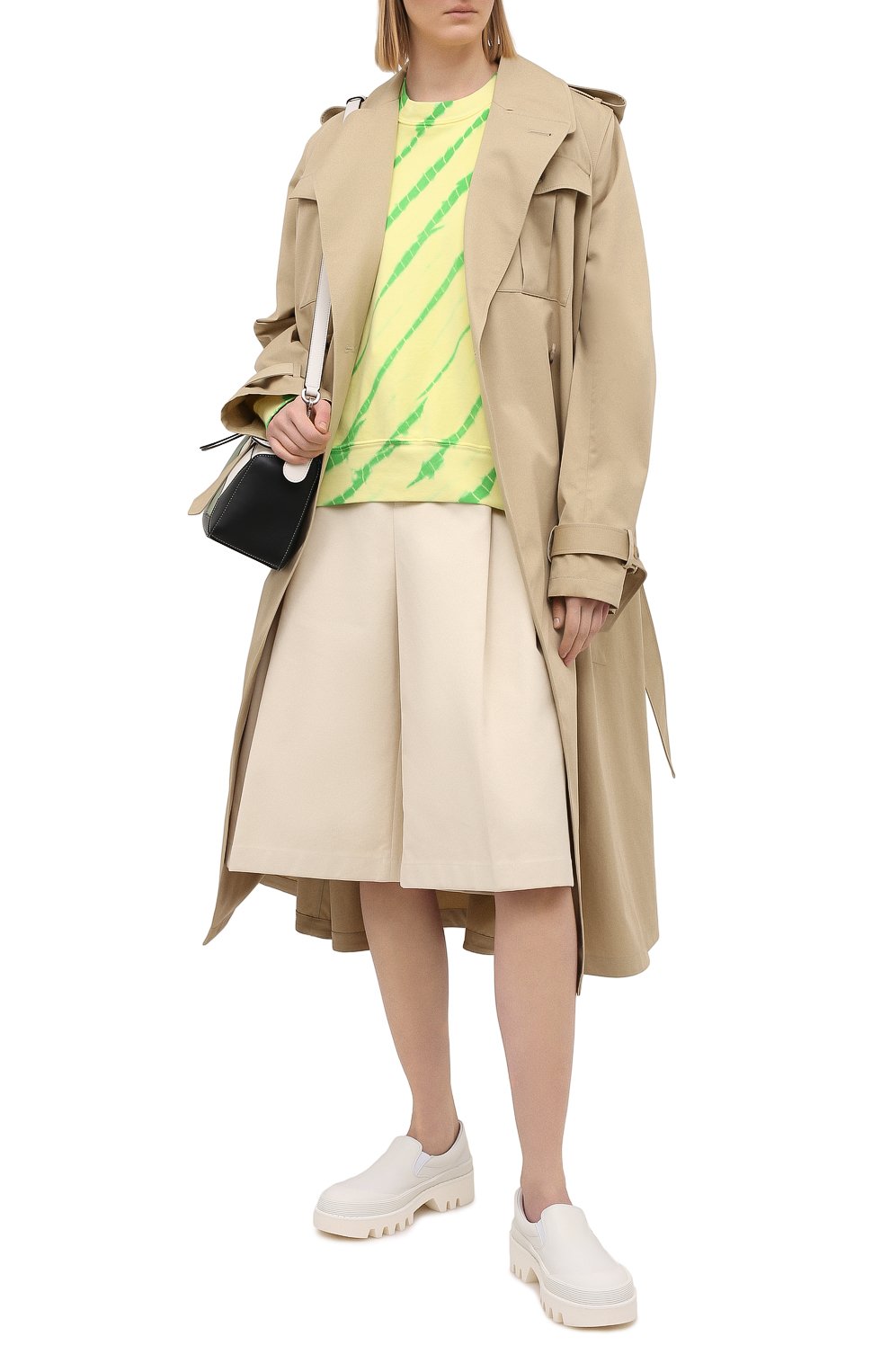 Хлопковый свитшот PROENZA SCHOULER WHITE LABEL, арт. WL2114144-JCT138, фото 2