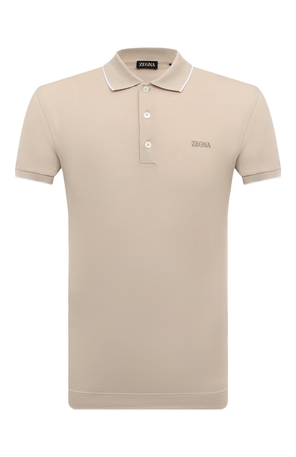Хлопковое поло ZEGNA, арт. UD358A7/D746, фото 1
