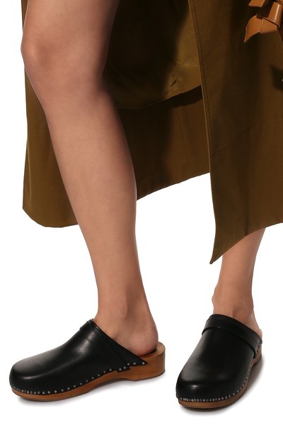 Кожаные сабо thalie ISABEL MARANT, арт. THALIE/S00010-22P016S, фото 3