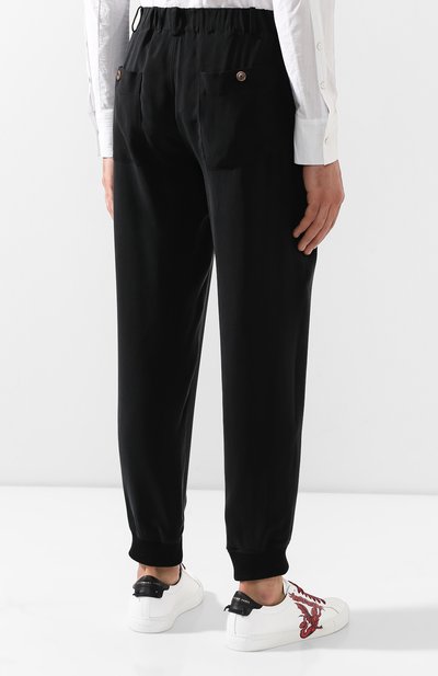 Джоггеры из вискозы GIORGIO ARMANI, арт. 9SGPP05A/T00AB, фото 4