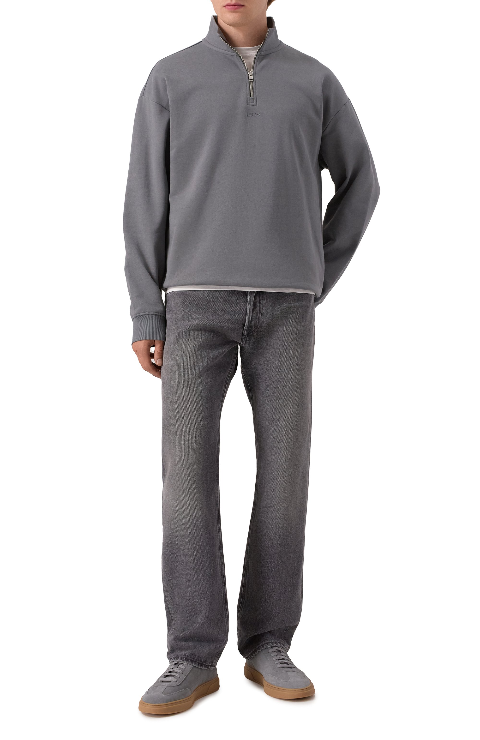 Замшевые кеды kieran BOSS, арт. 50548715, фото 2